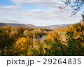 Panoramic view over colorful mountain valley  29264835
