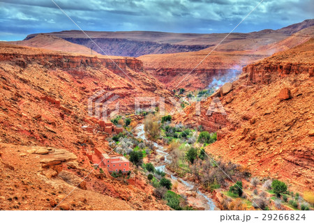 Landscape of the Asif Ounila valley in the High 29266824