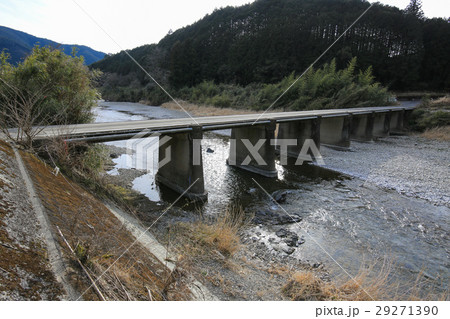 高知県中土佐町 長野沈下橋 高知県中土佐町 長野沈下橋 29271390
