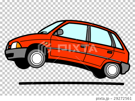 歐洲緊湊型車紅色 29272561