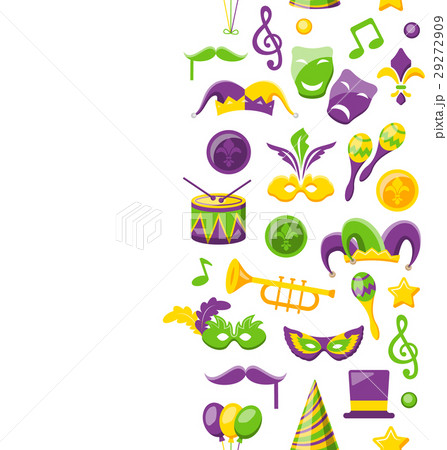Cute Background for Mardi Gras and Carnival Cute Background for Mardi Gras and Carnival 29272909
