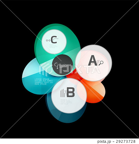 Geometrical abstract infographics banner template Geometrical abstract infographics banner template 29273728