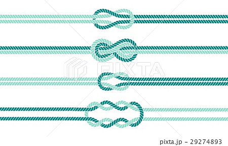 Sailor knot and rope dividers and borders set 29274893