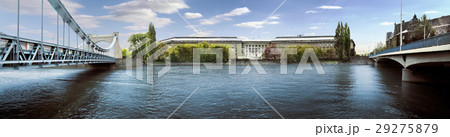 Panoramic photo of an urban landscape 29275879