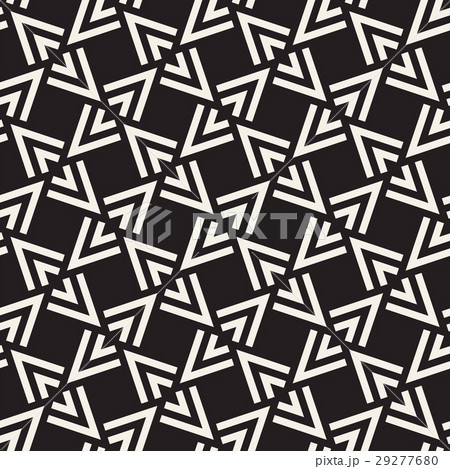 Geometric Ornament With Striped Rhombuses. Vector Geometric Ornament With Striped Rhombuses. Vector 29277680