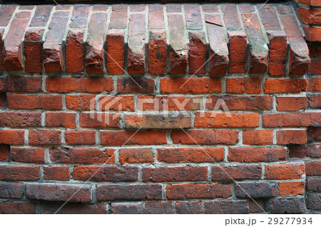 Medieval brick wall texture. 29277934