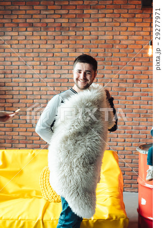 Handsome young man looking at camera 29277971