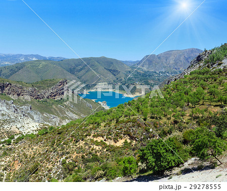 Lake in Sierra Nevada, Spain. 29278555