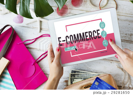 Online Shopping E-Commerce Purchase Market 29281650