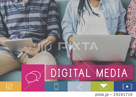 Online Communication Connection Networking Icon Online Communication Connection Networking Icon 29281716