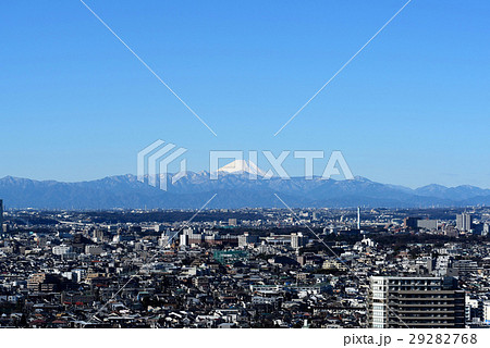 三軒茶屋キャロットタワーより冬の朝景 三軒茶屋キャロットタワーより冬の朝景 29282768