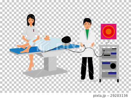 大腸カメラを受ける患者 大腸カメラを受ける患者 29283136