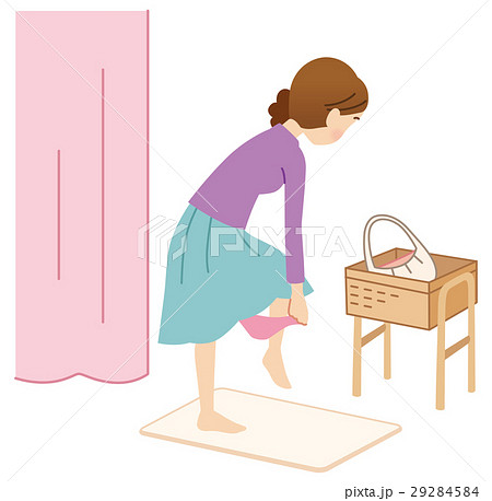 妊婦検診　子宮がん検診　着替え 29284584