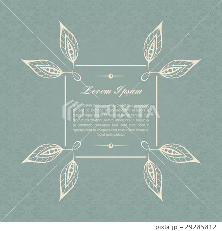 Gray-blue calligraphic elements Gray-blue calligraphic elements 29285812
