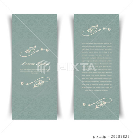 Gray-blue calligraphic elements 29285825