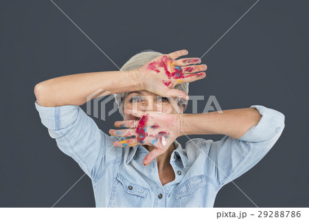 Woman Casual Portrait Photography Concept 29288786