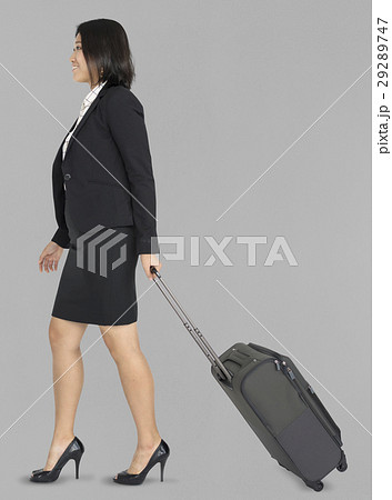 Young Asian Business Travel Luggage 29289747