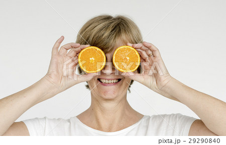 Studio People Shoot Portrait Isolated 29290840