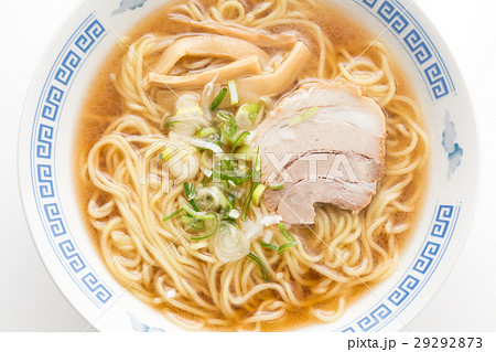 醤油ラーメン 白バック 醤油ラーメン 白バック 29292873
