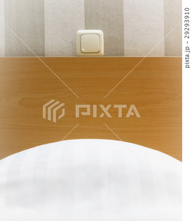 Simple hotel room, single bed Simple hotel room, single bed 29293910