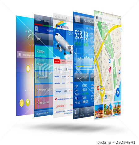 Mobile applications concept 29294841