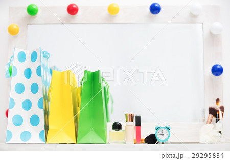 cute shopping bags, make up set and alarm clock 29295834