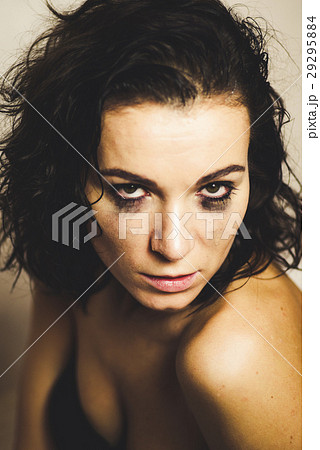 Horny girl with smudged make up Horny girl with smudged make up 29295884