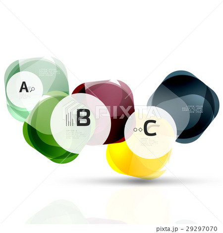 Vector shiny blank web option boxes 29297070