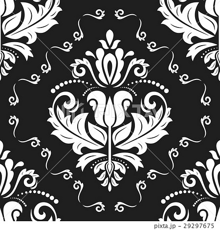 Seamless Damask Background 29297675