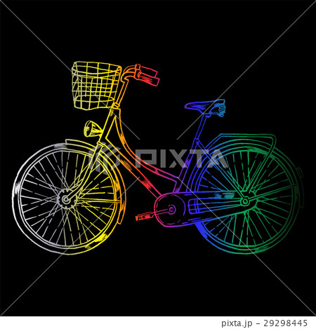 Bicycle with Cart 29298445