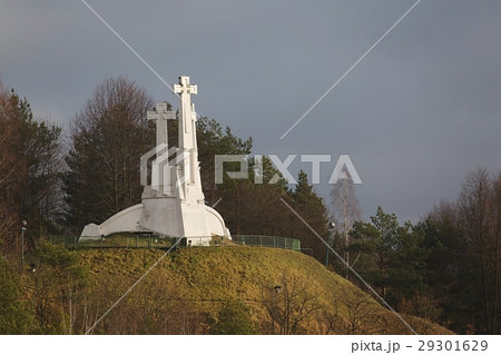 Crosses on a hill 29301629