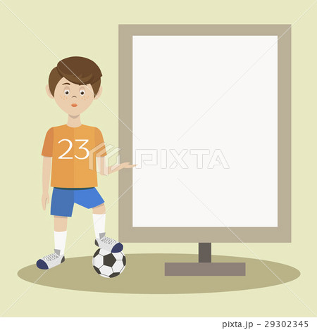 Football player silhouette 29302345