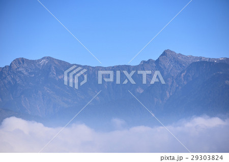 山脈 山並み 山並 29303824