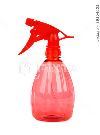 Red plastic bottle 29304603