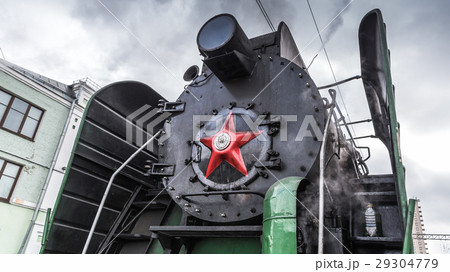 Soviet steam locomotive 29304779