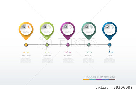 Vector infographics timeline design template Vector infographics timeline design template 29306988