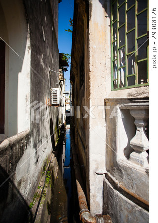 Penang, Malaysia architecture narrow streets Penang, Malaysia architecture narrow streets 29308126