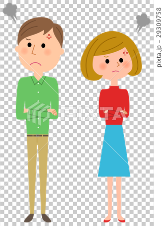 Young couple fight Young couple fight 29309758