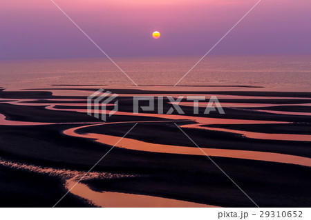 真玉海岸　夕陽 29310652