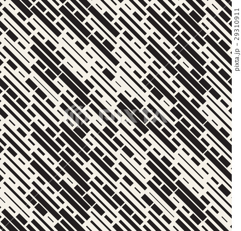 Vector Seamless Black And White Irregular Dash 29310911
