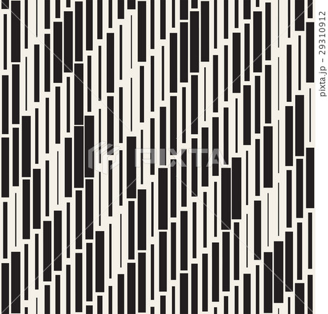 Vector Seamless Black And White Irregular Dash 29310912