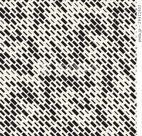 Vector Seamless Black And White Irregular Dash 29311932