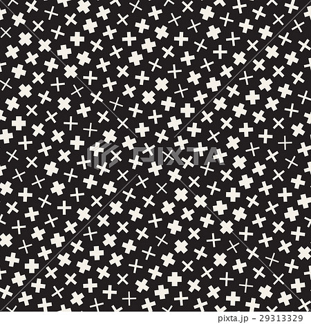 Trendy Texture With Scattered Geometric Shapes 29313329