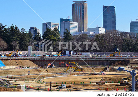 新国立競技場建設現場 新国立競技場建設現場 29313755