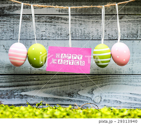 Happy Easter day, bunny and egg, Christians 29313940