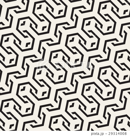 Vector Seamless Interlacing Lines Pattern Vector Seamless Interlacing Lines Pattern 29314008