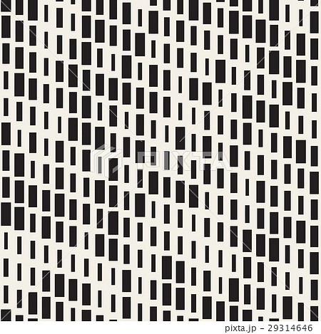 Vector Seamless Black And White Irregular Dash 29314646