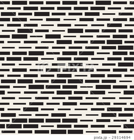 Vector Seamless Black And White Irregular Dash 29314694