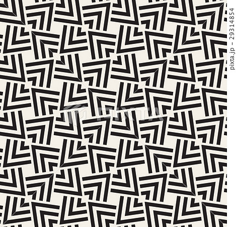 Geometric Ornament With Striped Rhombuses. Vector Geometric Ornament With Striped Rhombuses. Vector 29314854