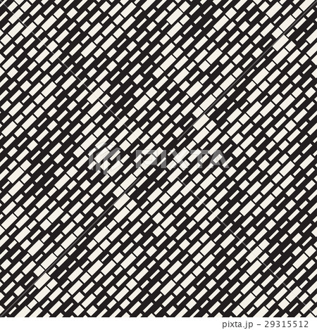 Vector Seamless Black And White Irregular Dash 29315512